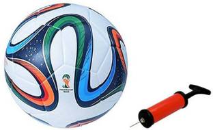 ALEN Brazuca Four Color Football + Air Pump Football - Size: 5