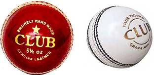 एमजी मैन्युफैक्चरर्स एंड ट्रेडर Combo CLUB क्रिकेट लेदर बॉल