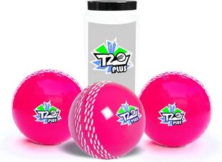 Jaspo T-20 Plus Practice Cricket Ball/Wind Balls for - Indoor & Outdoor Street & Beach Cricket Synthetic Ball