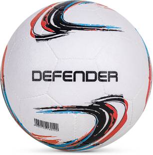 VECTOR X Defender Rubber Soccer Ball – Durable, High-Quality Training Ball for Practice Football - Size: 5