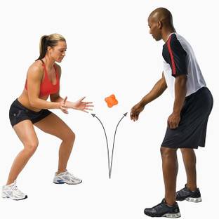 GJSHOP Improve Your Agility And Reaction Speed With This Hexagonal Reaction Ball Reaction Ball