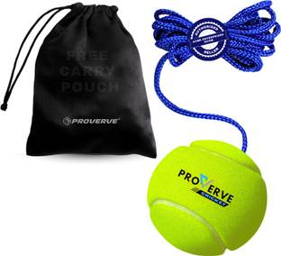 proverve Cricket Tennis Hanging Practice ball Heavy for Indoor/Outdoor Knocking Cricket Training Ball