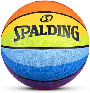 SPALDING RAINBOW Basketball - Size: 6