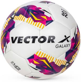VECTOR X Galaxy Textured Outer TPU Match & Training Soccer Football - Size: 5