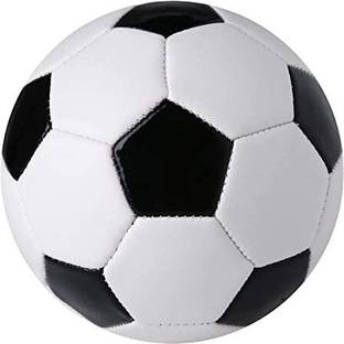 Owlix Football Black & White Football - Size: 5