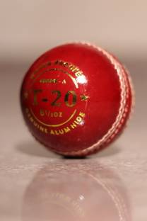 KHX ENTERPRISES Red T-20 Cricket Ball Cricket Leather Ball