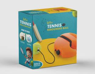 DecEra Solo Tennis Trainer Rope With Ball For Womens, Mens & Kids Tennis Ball