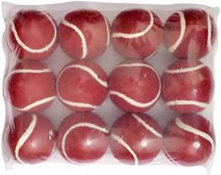 Instyler RED TENNIS BALL PACK (OF -12) HAVE TENNIS BALL, Tennis Ball