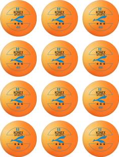Konex Plastic Orange Table Tennis Ball