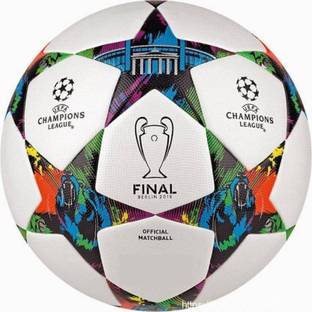 DIBACO SPORTS Multicolor Champion League FINAL Football - Size: 5