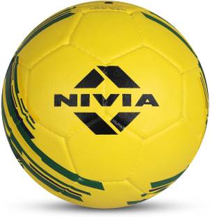 NIVIA Rubberized Moulded, Suitable for Hard Mud Ground, Grassy Ground Football Size-3 Football - Size: 3