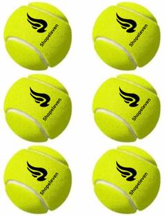Shopeleven Rubber Cricket Tennis Ball Light Weight Tennis Practice Ball Cricket Tennis Ball