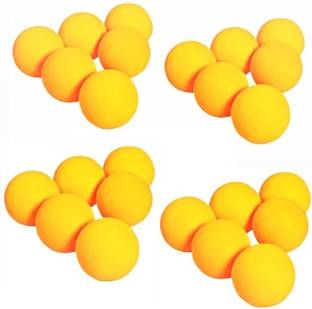 Forgesy Plastic Table Tennis Balls Size Standard (Pack of 24 Balls) Yellow Table Tennis Ball