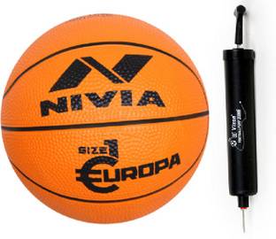 NIVIA Europa With Pump Basketball - Size: 3