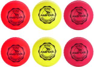 MAYOR Wind Cricket Rubber Ball