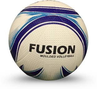 Svaan Fusion Moulded Volleyball | 18 Panel | Made in India | Volleyball - Size: 4