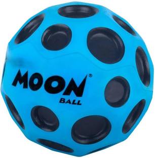 DIKUJI ENTERPRISE Bouncing Moon Ball for Kids with Soft Rubber Bounce Ball Set (Pack of 1)For Kids Throwball