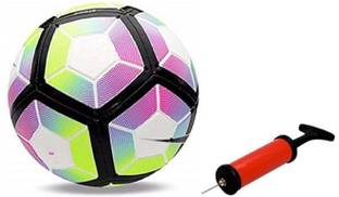 ALEN Laliga Purple Football + Air Pump Football - Size: 5