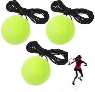 BREEZYTOY Trainer Rebound Ball Solo Training Tennis Ball (MULTI COLOUR) Tennis Ball