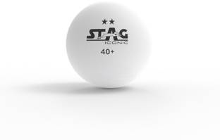 Stag iconic High Performance 2 Star | Advanced 40+mm|Ideal for Aged 9-12 Table Tennis Ball