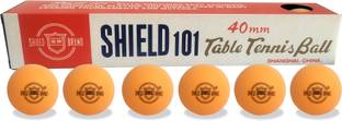 Benstar SHIED TABLE TENNIS BALL PACK OF 6 Yellow or white RENDOM COLOR Table Tennis Ball Table Tennis Ball
