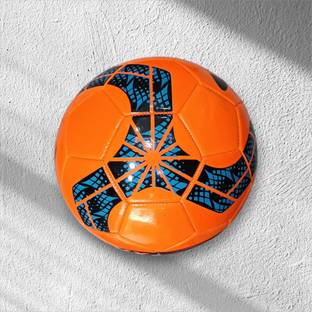 Goyal Sports PVC FOOTBALL ORANGE Football - Size: 5