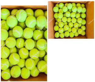 HACKERX Cricket Tennis Ball Green Colour (12 Balls pack ) g83 Cricket Tennis Ball