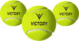VICTORY Cricket Tennis Balls Medium Weight High Bounce Combo Set Cricket Tennis Ball