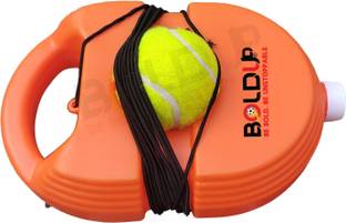 BOLDUP Tennis Trainer Self-Serve Tennis Practice Ball with String Rebound Ball Cricket Training Ball