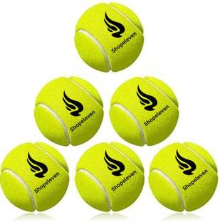 Shopeleven Light Weight and Cricket Soft & Bouncy Tennis Ball