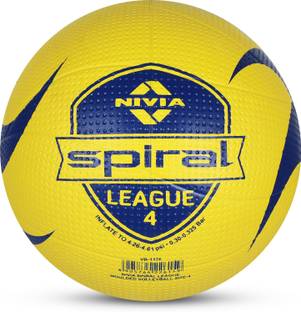 NIVIA League Moulded Volleyball - Size: 4