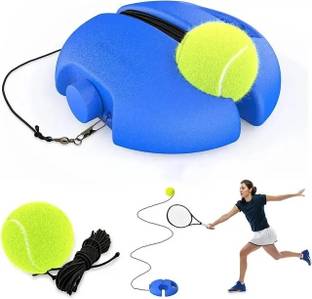 DecEra Solo Tennis Trainer Rope With Ball For Womens, Mens & Kids Tennis Ball