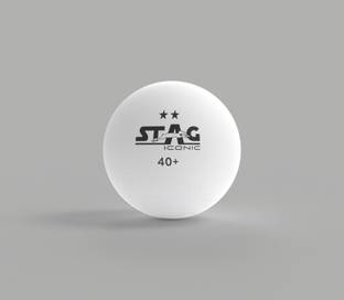 Stag iconic High Performance 2 Star | Advanced 40+mm Table Tennis Ball