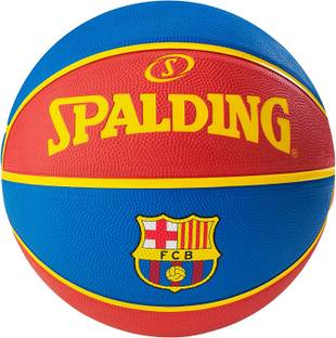 SPALDING EL Team FC Barcelona SZ.7 (83-117Z), Size: 7, Colour: Royal / Red Basketball - Size: 7