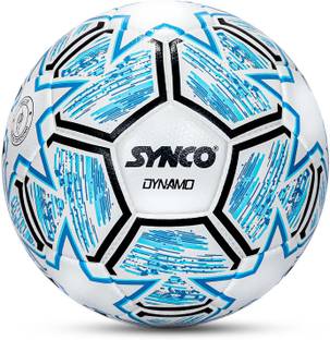 SYNCO Dynamo Football, FIFA Quality Pro Match Ball, 32 Panel PU Hand Stitched Football - Size: 5