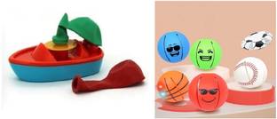 MOREL BOAT BALLON AND LED BALL RANDOM COLOUR COMBO Baseball