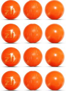 ZH Orange Plastic Ball Non Toxic(60 Gm Per Ball) Netball - Size: 4