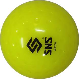 SNS Dimple Yellow Match Hockey Ball