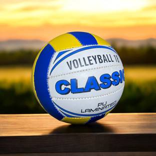 DSS Classic Best Quality Hand Stitched Synthetic Volleyball - Size: 4