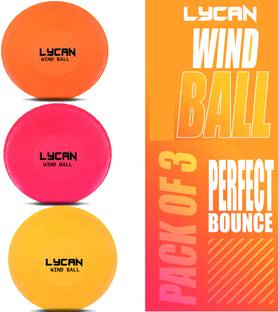 LYCAN cricket wind ball " pack of 3 " #cricket ball # Cricket Synthetic Ball