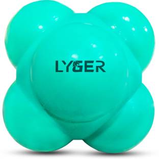 LYGER Reaction Ball For Hand Eye Coordination To Improve Agility| Reflex Training Ball Throw Ball - Size: 3