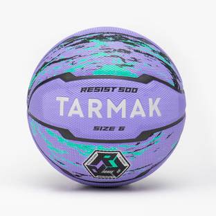 KRISSDIL TARMAK Basketball Size 6 R500 - Purple/Turquoise By Decathlon Basketball - Size: 6