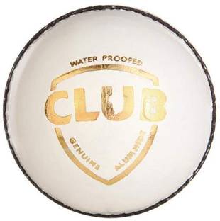 Peecock Corportation ball White Cricket Leather Ball