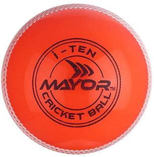 MAYOR I-10 Cricket Ball For Indoor/Outdoor and Street Cricket Rubber Ball