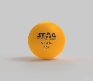 Stag iconic Seam Plastic | Advanced High Performance 40+mm Table Tennis Ball