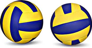 gymfreak Volleyball - Size: 5 (Pack of 1, Blue) Volleyball - Size: 5