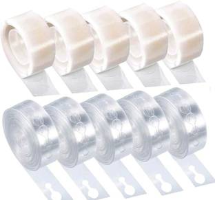 Bash N Splash Solid 10 Roll Balloon Garland Strip Decoration Arch 80Ft, 500 Balloon Dot Glue Sticker Balloon
