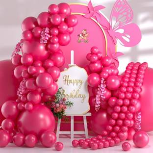 nakomoco Solid Elite Birthday decoration Kit of 34 pcs – For Kids, Husband, girls, wife Balloon