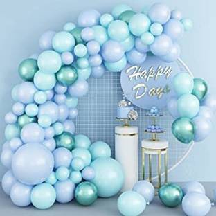Nagina Collection Solid metallic balloon garland for birthday, baby shower, wedding Balloon