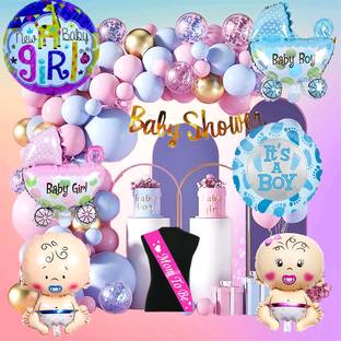 groovy dudz Baby Shower Decoration Items Set